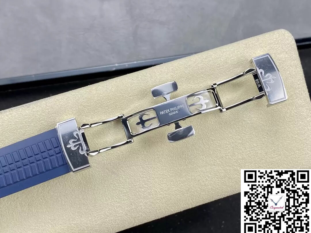 PATEK PHILIPPE AQUANAUT 5168G-001 3K FACTORY V2 UPGRADED VERSION STAINLESS STEEL CASE