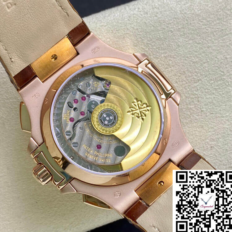 PATEK PHILIPPE NAUTILUS 5980 3K FACTORY V2 BLACK DIAL
