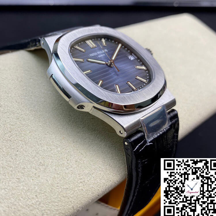 PATEK PHILIPPE NAUTILUS 5711 3K FACTORY COWHIDE STRAP 3K FACTORY COWHIDE STRAP
