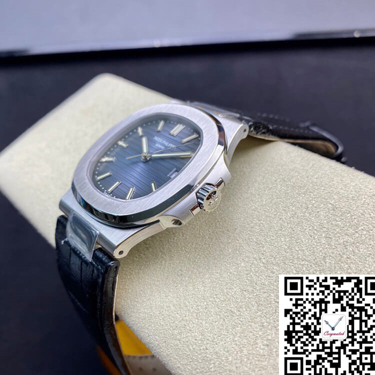 PATEK PHILIPPE NAUTILUS 5711 3K FACTORY COWHIDE STRAP 3K FACTORY COWHIDE STRAP