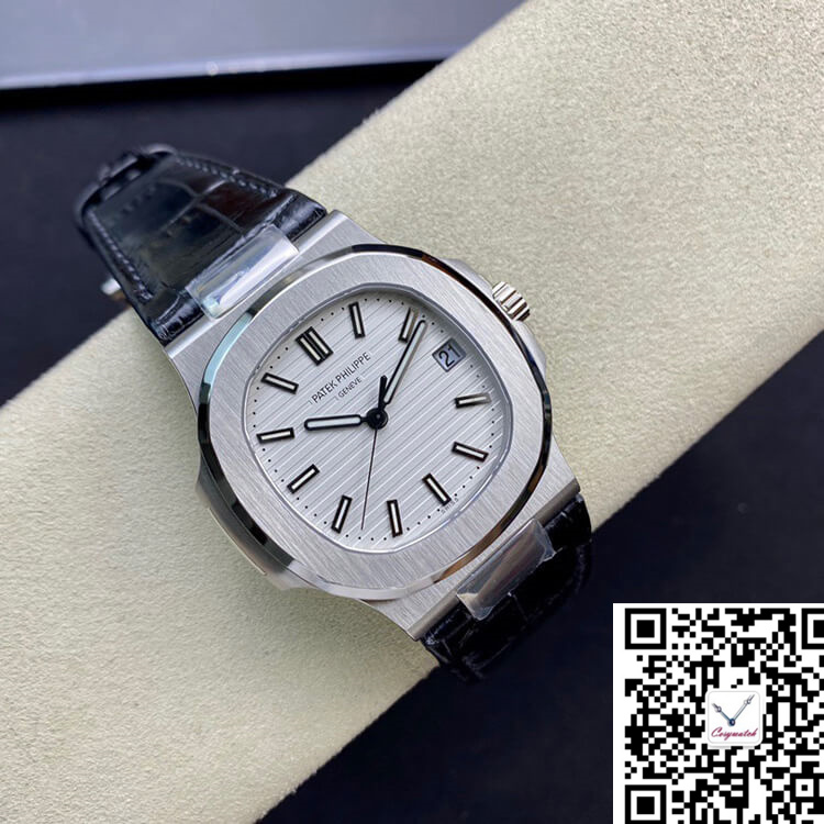 PATEK PHILIPPE NAUTILUS 5711 3K FACTORY WHITE DIAL NAUTILUS 5711 3K FACTORY
