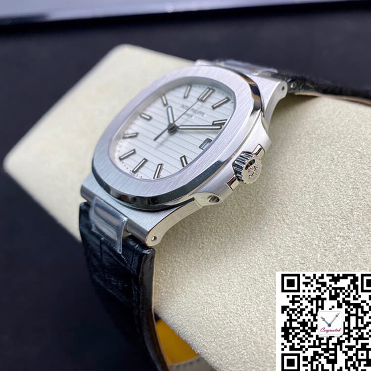 PATEK PHILIPPE NAUTILUS 5711 3K FACTORY WHITE DIAL NAUTILUS 5711 3K FACTORY