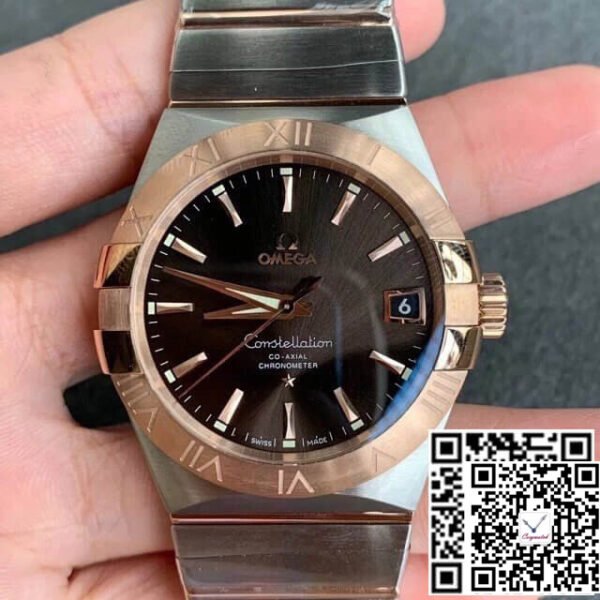 Best Edition VS Factory Dark Brown Dial