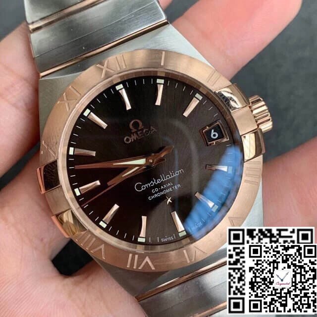 Best Edition VS Factory Dark Brown Dial