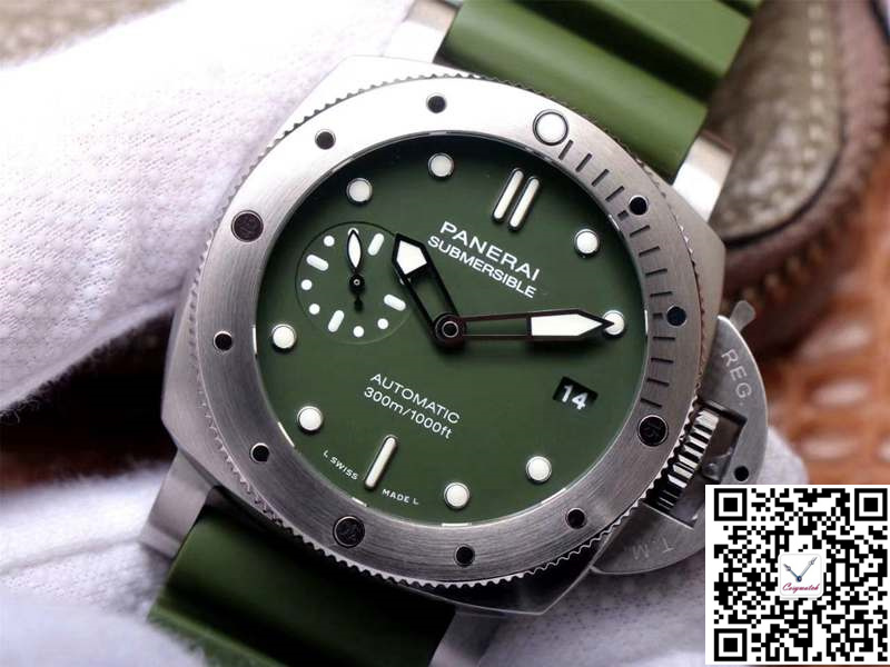 PANERAI SUBMERSIBLE VERDE MILITARE