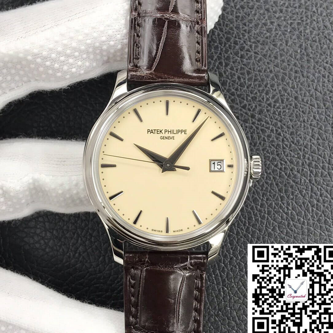 PATEK PHILIPPE CALATRAVA 5227G-001 3K FACTORY LEATHER STRAP