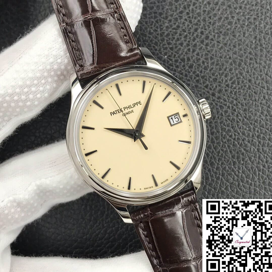 PATEK PHILIPPE CALATRAVA 5227G-001 3K FACTORY LEATHER STRAP