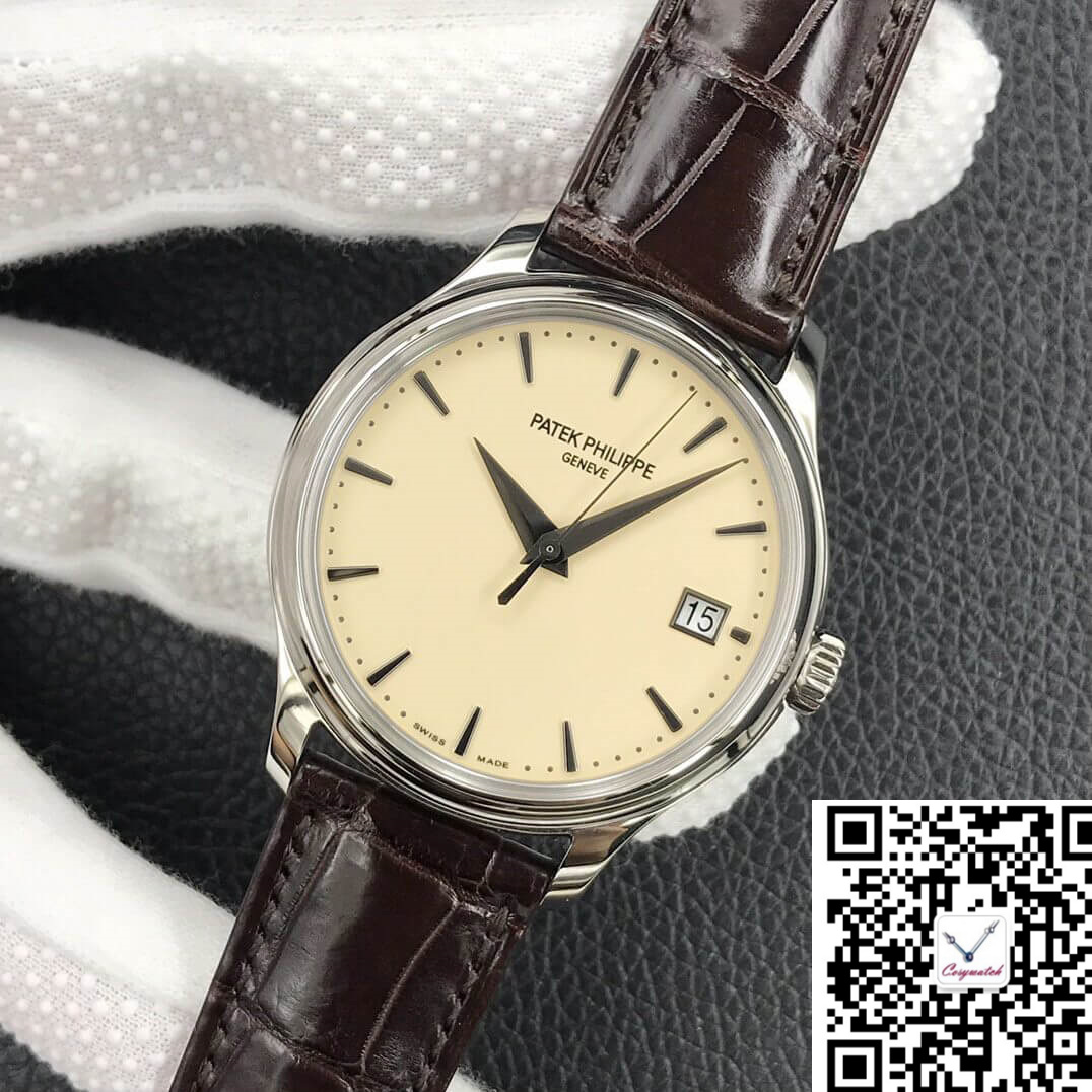 PATEK PHILIPPE CALATRAVA 5227G-001 3K FACTORY LEATHER STRAP
