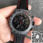 Rolex Daytona Cosmograph Carbon Fiber Diw Customized Version Noob Factory Black Dial