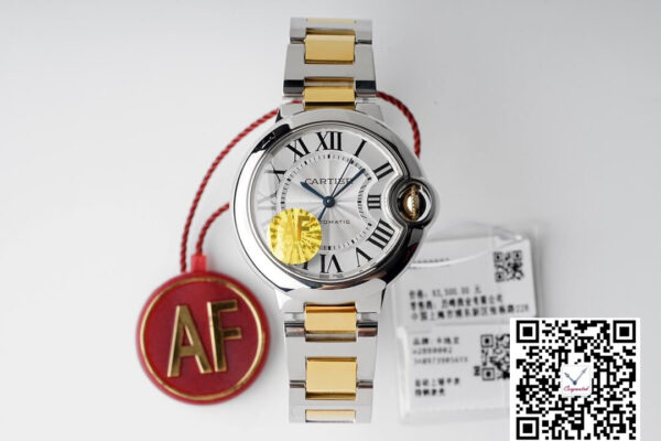 Ballon Bleu De Cartier W2BB0002 33MM AF Factory White Dial