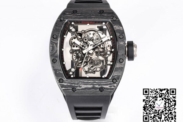 Richard Mille RM055 NTPT BBR Factory Black Carbon Fiber Dial