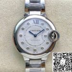Ballon Bleu De Cartier WE902074 33MM V6 Factory Steel Strap
