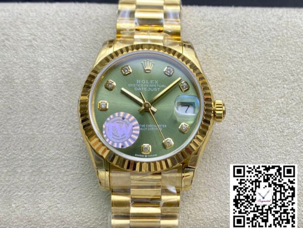 Rolex Datejust M278278-0011 31MM TW Factory Yellow Gold