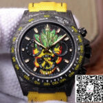 Rolex Daytona Cosmos Chronograph Carbon Fiber Edition Color Skull Dial