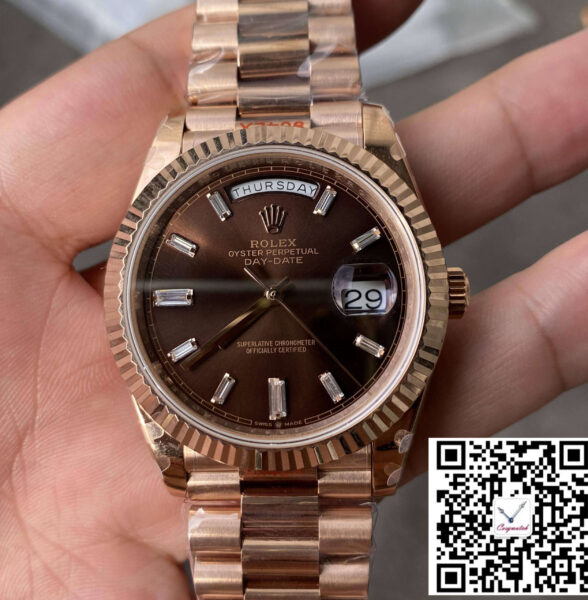 Rolex Day Date M228235-0003 GM Factory V2 Rose Gold