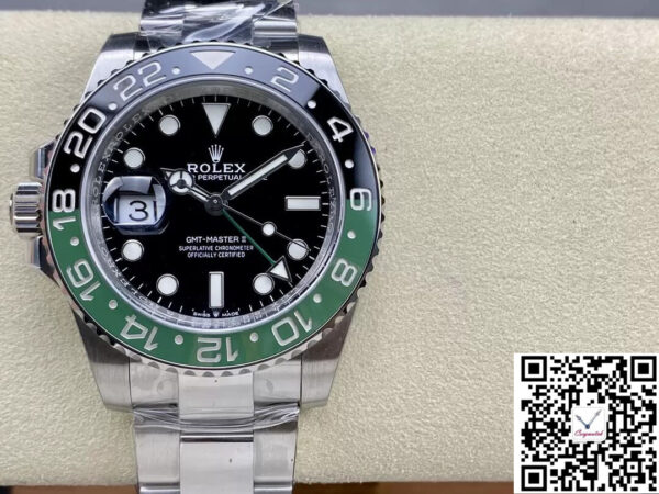 ROLEX GMT MASTER II M126720VTNR-0001 C+ FACTORY CERAMIC BEZEL