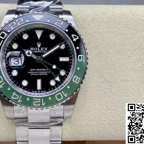 ROLEX GMT MASTER II M126720VTNR-0001 C+ FACTORY CERAMIC BEZEL