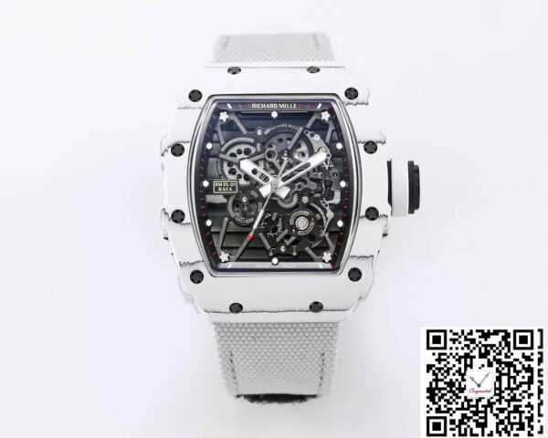 RICHARD MILLE RM35-01 BBR FACTORY WHITE CARBON FIBER CASE