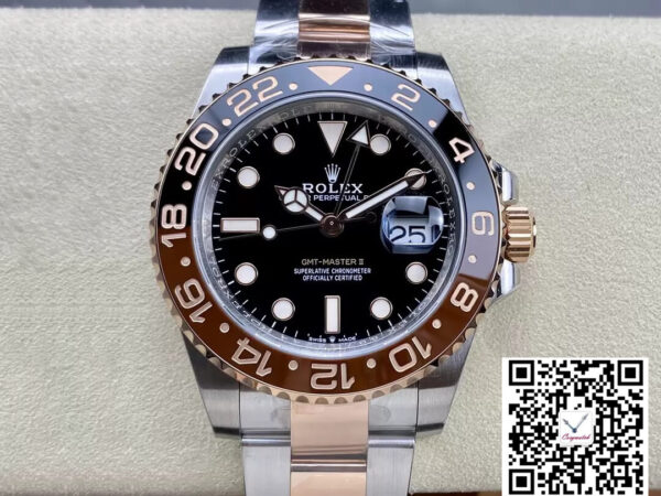 Rolex GMT Master II M126711chnr-0002 C+ Factory Black Dial