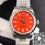 Rolex Oyster Perpetual M277200-0008 31MM EW Factory Coral Red Dial