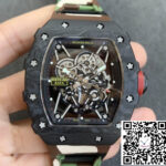 Richard Mille RM35-02 KV Factory V3 Carbon Fiber Camouflage Strap