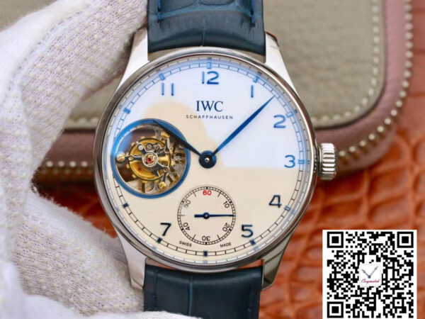 IWC Portuguese Tourbillon ZF Factory Stainless Steel White Dial