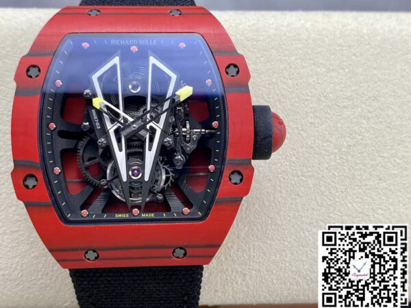 RICHARD MILLE RM27-03 TOURBILLON BBR FACTORY RED CARBON FIBER CASE