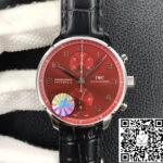 IWC Portugieser Chronograph IW371616 ZF Factory Burgundy Red Dial