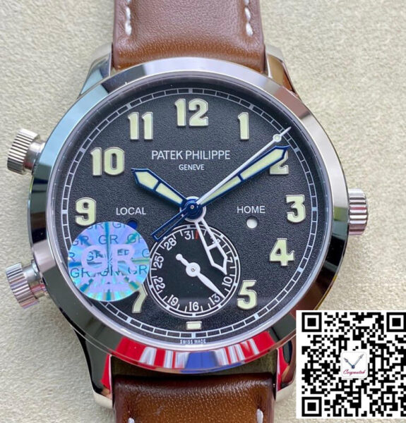 Patek Philippe Calatrava 5524G-001 GR Factory V2 Leather Strap