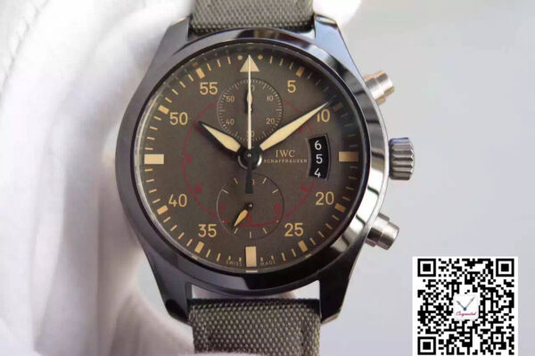 IWC Pilot IW388002 V6 Factory Charcoal Gray Dial