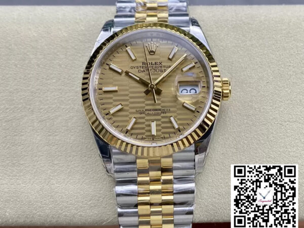 Rolex Datejust M126233-0039 36MM VS Factory Yellow Gold