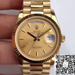Rolex Day-Date M128238-0045 Yellow Gold EW Factory Champagne Dial