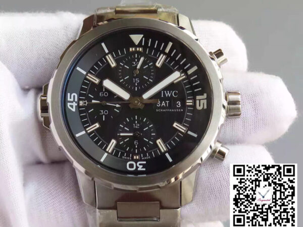 IWC Aquatimer IW376804 V6 Factory Black Dial