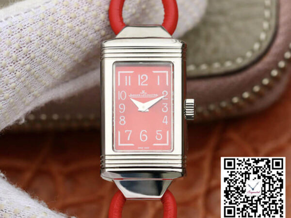 Jaeger-LeCoultre Reverso 3268560 MG Factory Stainless Steel Red Dial