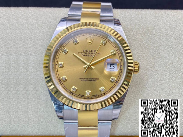 Rolex Datejust M126333-0011 EW Factory Yellow Gold