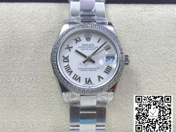 Rolex Datejust M278384RBR-0013 31MM EW Factory Diamond Bezel