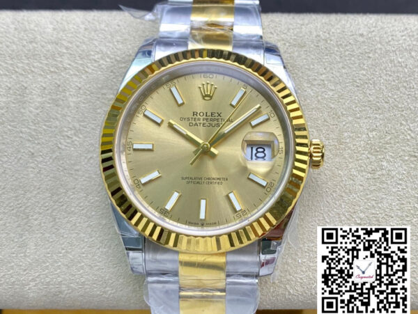 Rolex Datejust M126333-0009 VS Factory Gold Dial