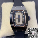 Richard Mille RM 07-01 RM Factory Blue Ceramic Black Strap