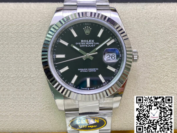 Rolex Datejust M126334-0017 Clean Factory Black Dial