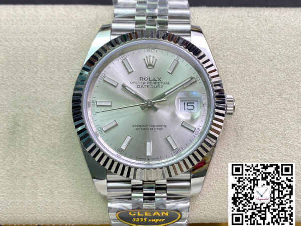 Rolex Datejust M126334-0004 Clean Factory Silver Dial