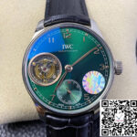 IWC Portuguese ZF Factory Tourbillon Green Dial