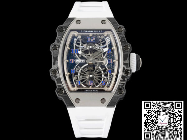 Richard Mille RM21-01 RM Factory Tourbillon Carbon Fiber Bezel