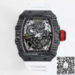 RICHARD MILLE RM35-02 BBR FACTORY CARBON FIBER SKELETON DIAL