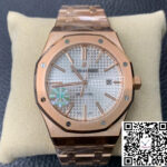 Audemars Piguet Royal Oak 15450 Rose Gold JF Factory V5 Silver Dial