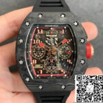Richard Mille RM-011 KV Factory V2 Forged Carbon Black Case