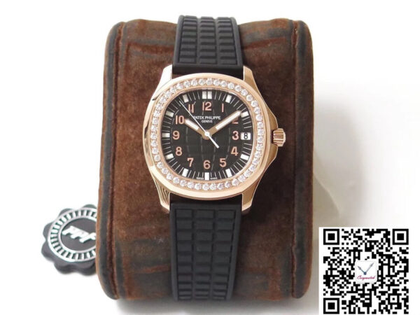 Patek Philippe Aquanaut PPF Factory Rose Gold Black Dial
