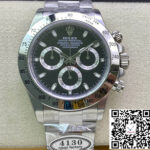 Rolex Cosmograph Daytona 116520 Clean Factory Stainless Steel Bezel