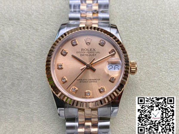 Rolex Datejust M278271-0024 31MM EW Factory Rose Gold