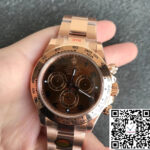 Rolex Daytona m116505-0011 Noob Factory Brown Dial