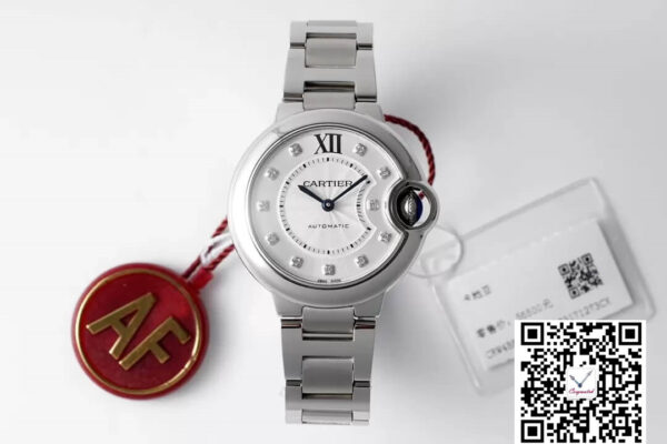 Ballon Bleu De Cartier WE902074 33MM AF Factory Diamond Dial